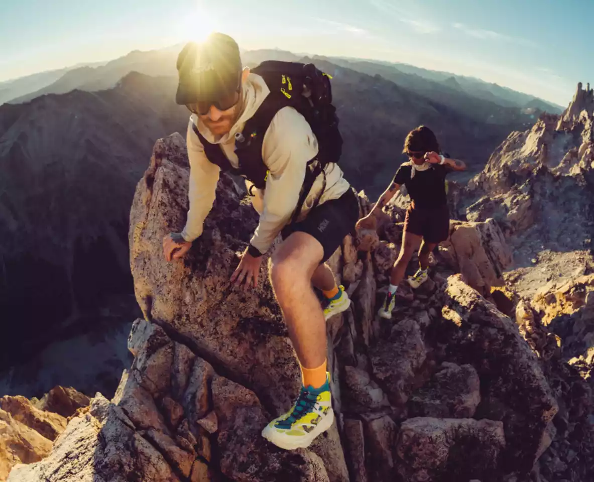 The Hoka Mafate X Hike is ready to scramble, crawl, sprint, grab and glide on its way up, over and around the mountain