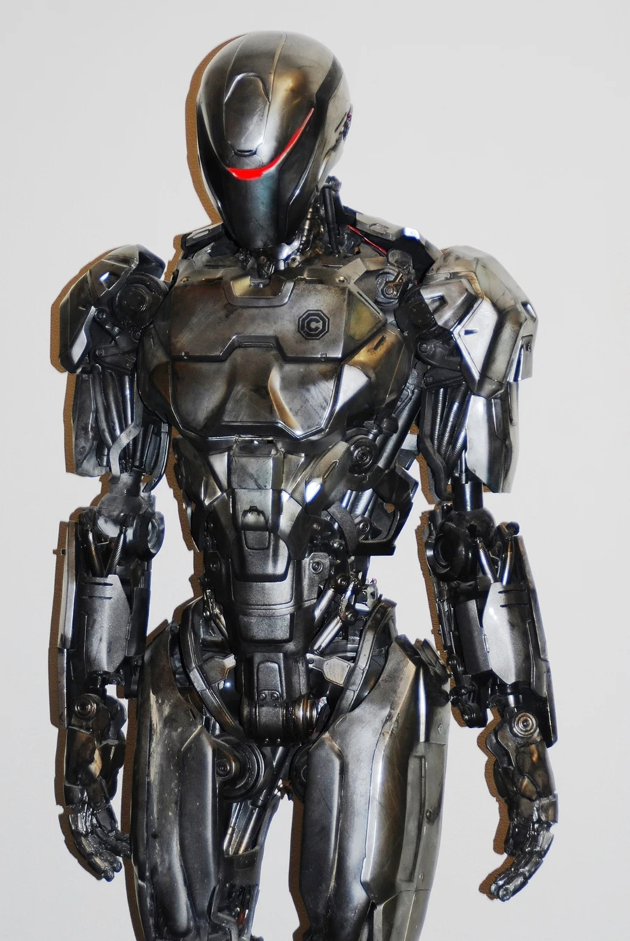 The Objet Connex 3D was used to create master molds and actual parts for the final suit