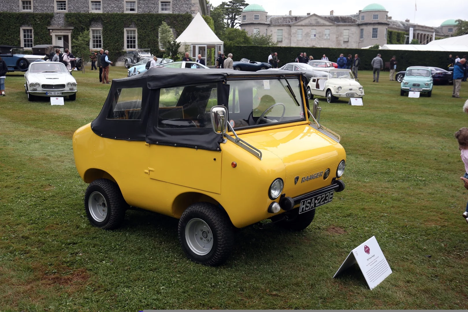 A Ranger on show at the Festival of Speed