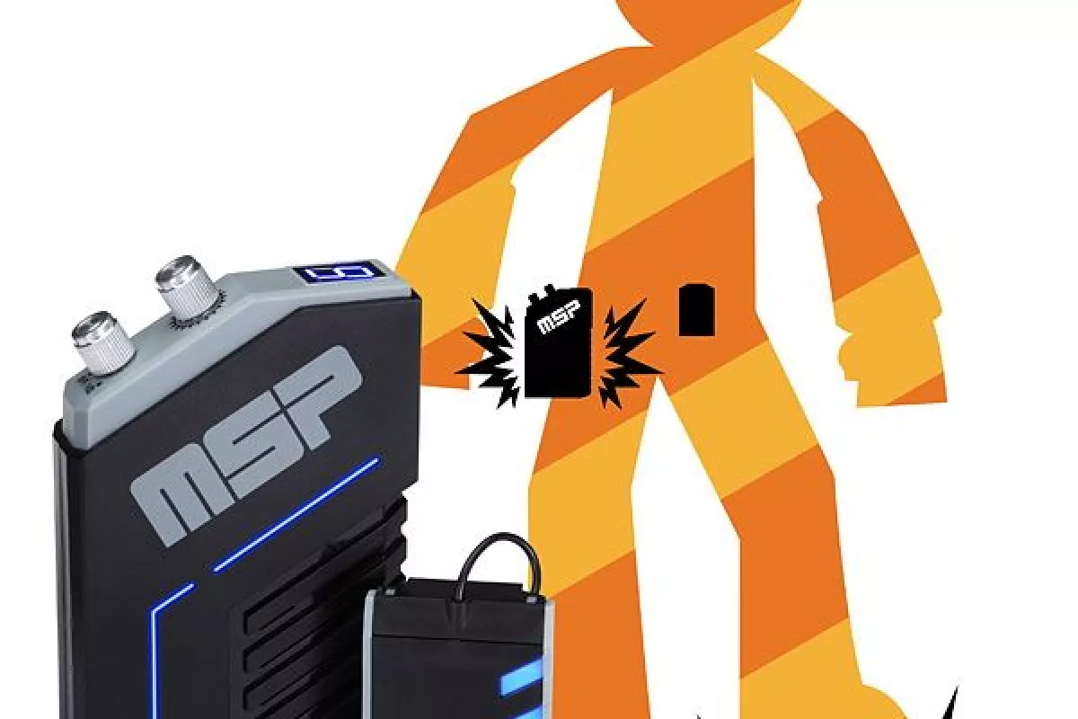 Mega Stomp Panic is an audio accessory for Halloween costumes