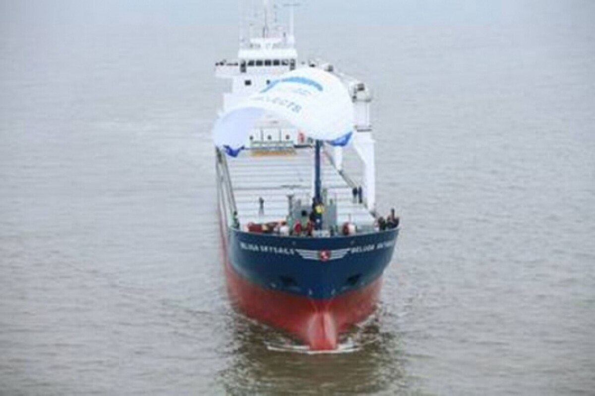 Maiden voyage for SkySails towing kite system