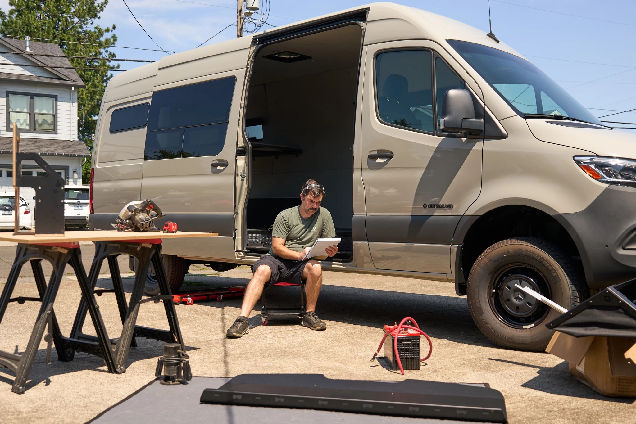 The Outside Baseline provides a starting point for a personalized adventure camper build