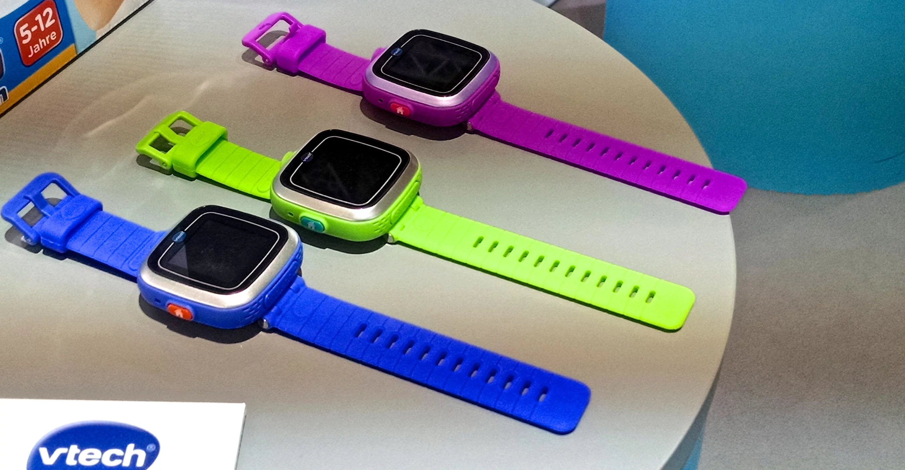 The colorful Vtech Kidizoom Smartwatchoffers eight functions in one package, including a camera and games (Photo: C.C. Weiss/Gizmag)