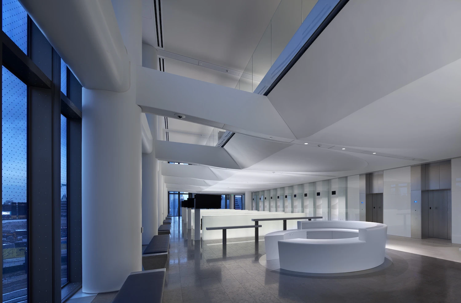 The US Embassy In London's office spaces are flexible