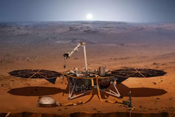 Less than a week has passed since NASA’s Insight spacecraft settled into its dusty landing site on the surface of Mars, but the intrepid science laboratory is already breaking new ground