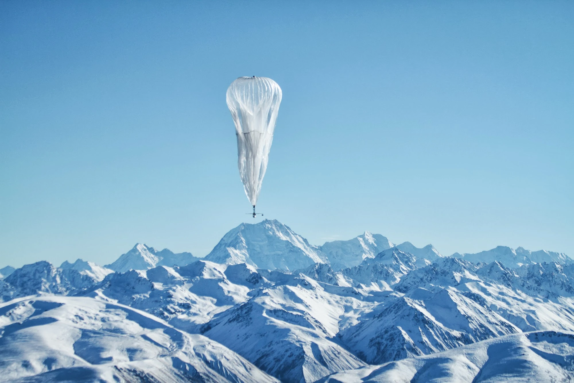 The balloons are built to withstand higher pressures than a typical weather balloon, but can also vent some gas to relieve pressure and have a parachute at the top to slowly land if needed