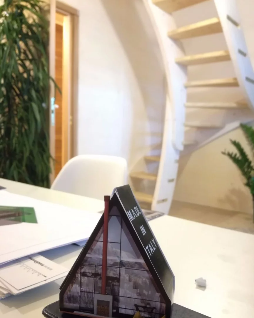 Model of the foldable M.A.Di home