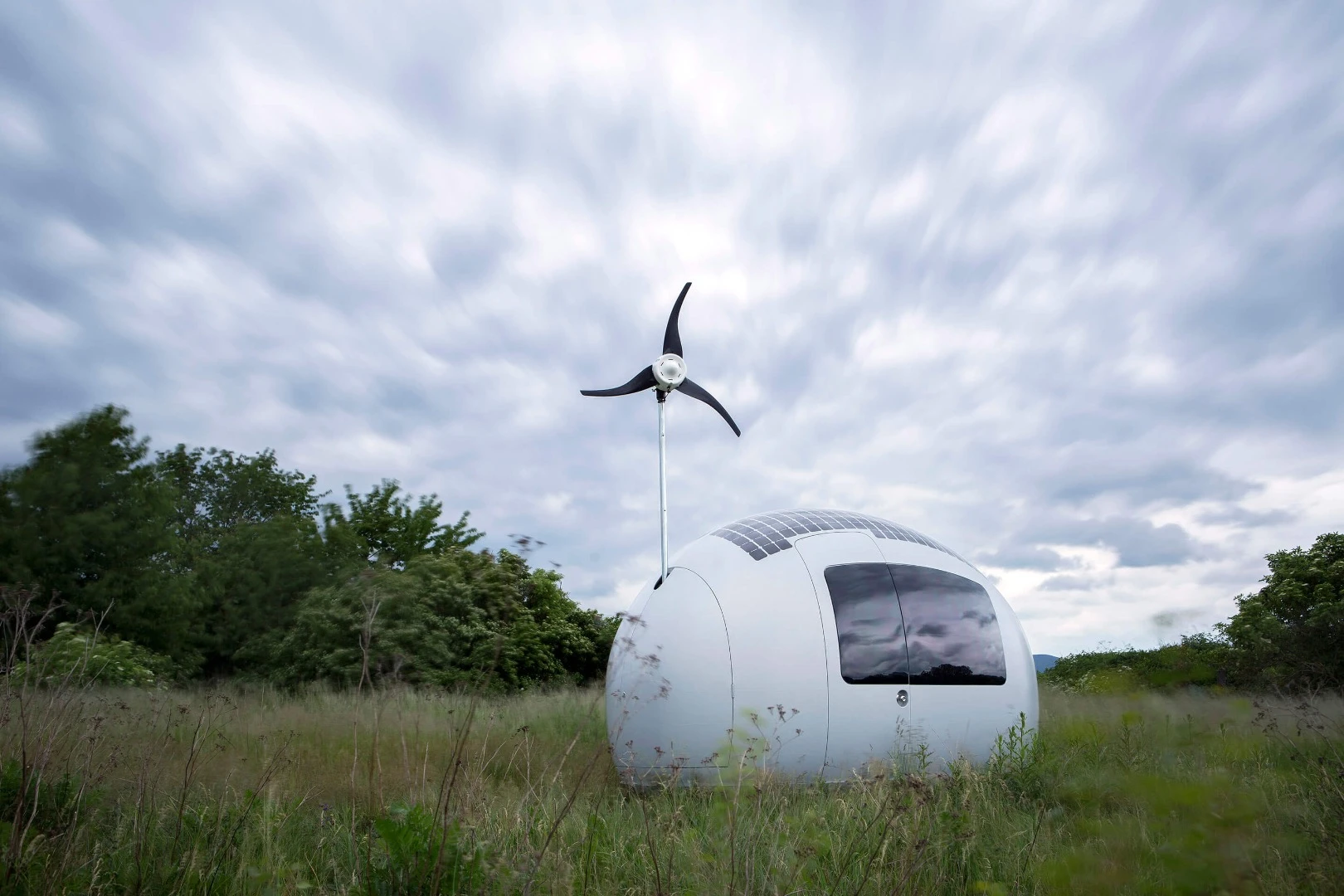 The Ecocapsule is available for €79,000 ($85,700), plus taxes