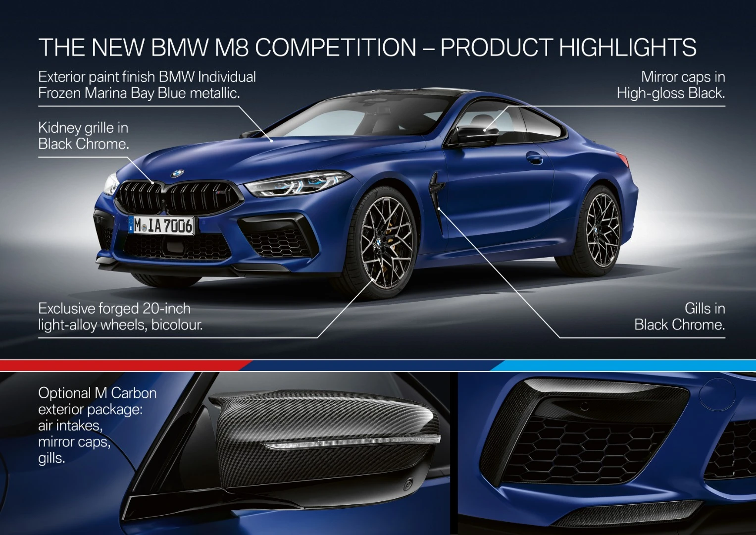 BMW M8 Coupe highlights