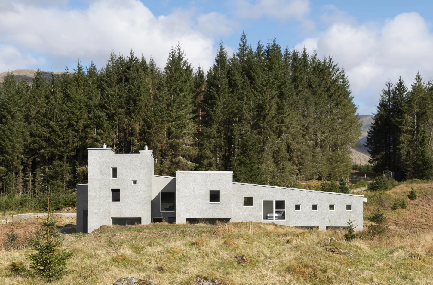 Hundred Acre Wood was designed by Denizen Works and is located in rural Scotland