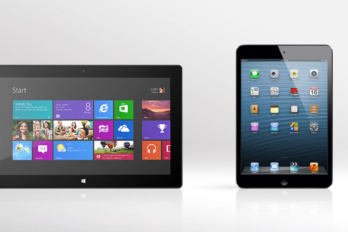 Gizmag compares the specs (and other features) of the newly-discounted Microsoft Surface RT and Apple iPad mini