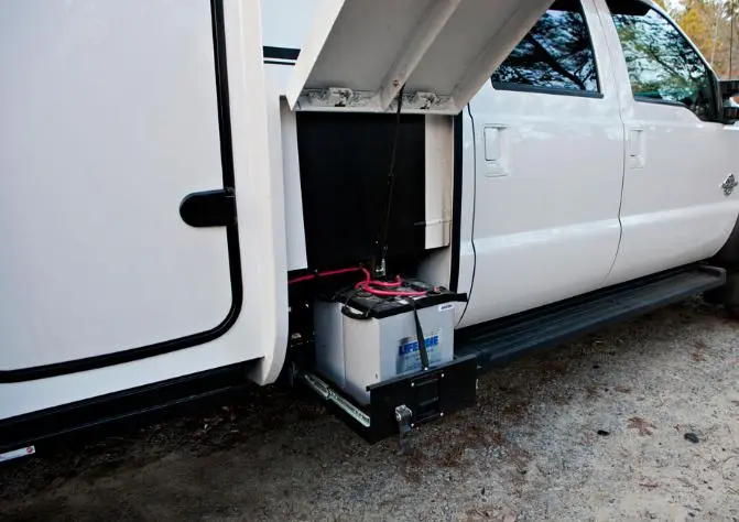 Deep-cycle AGM batteries keep the Siberian powered up