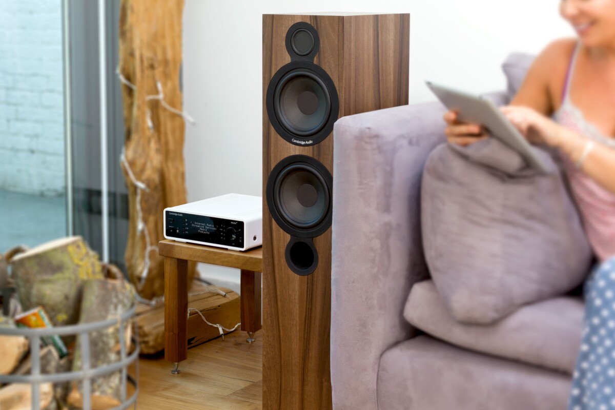 The Minx Xi and Aero 6 speakers from Cambridge Audio