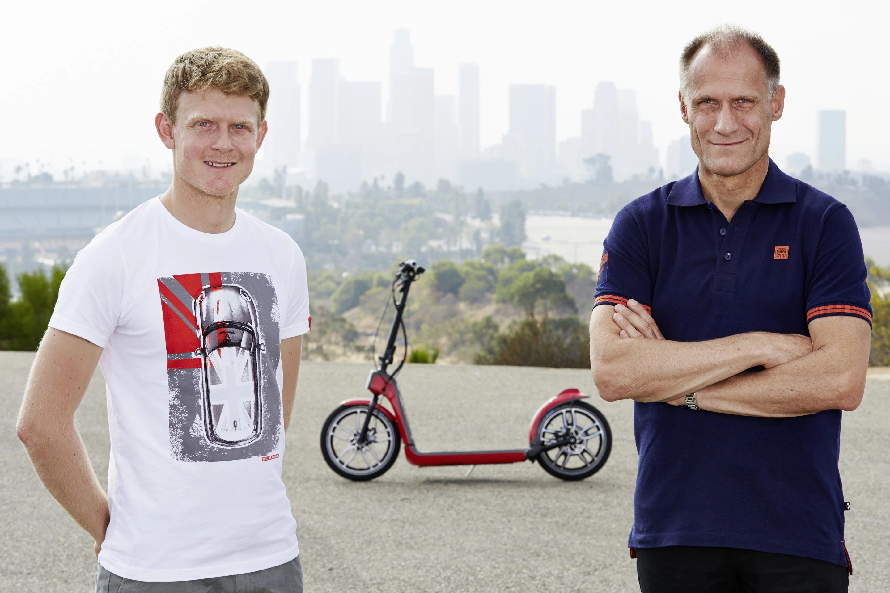 BMW has unveiled its Mini CitySurfer folding electric vehicle concept