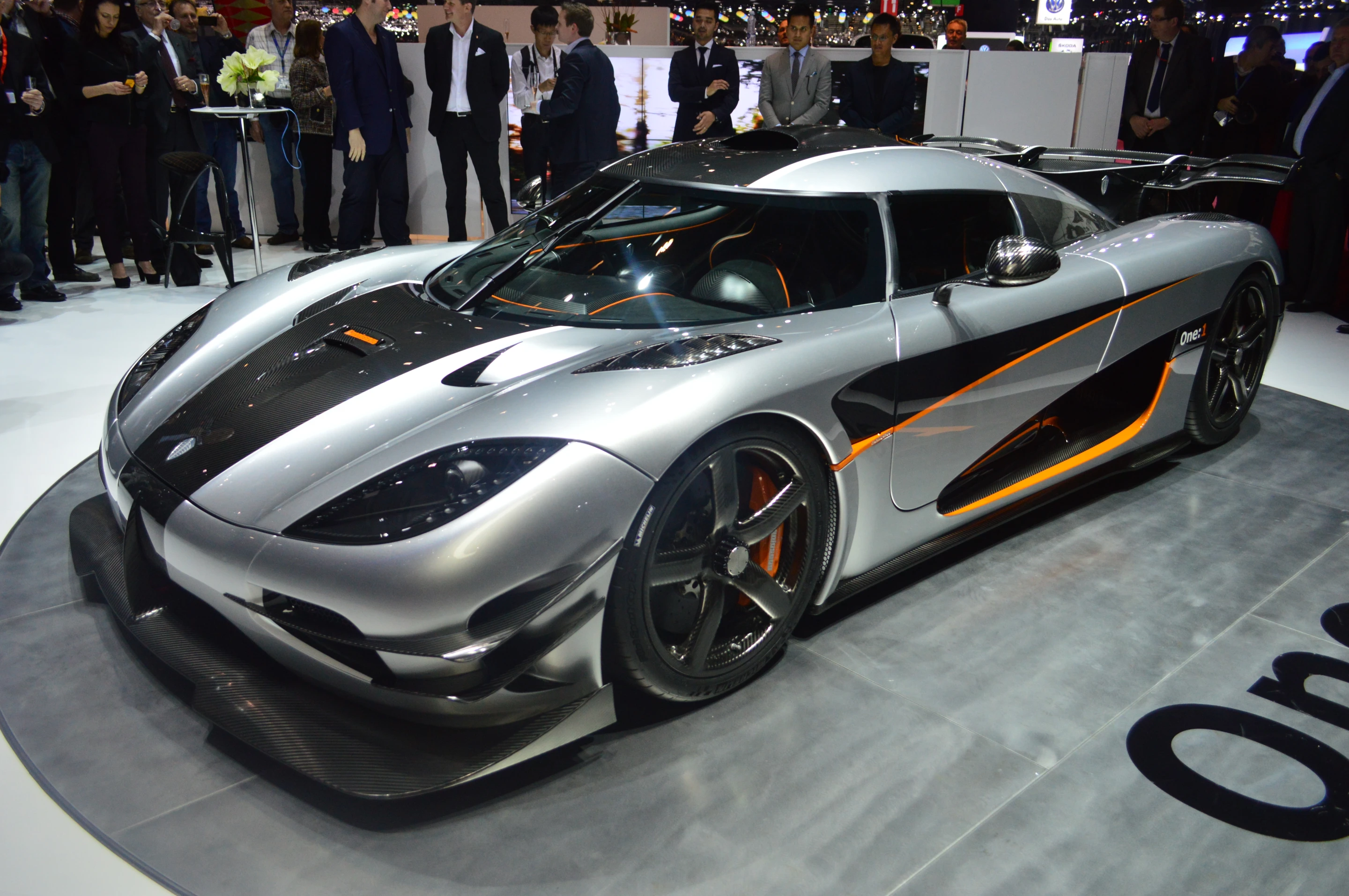 Koenigsegg One:1 fully uncovered (Photo: CC Weiss/Gizmag.com)