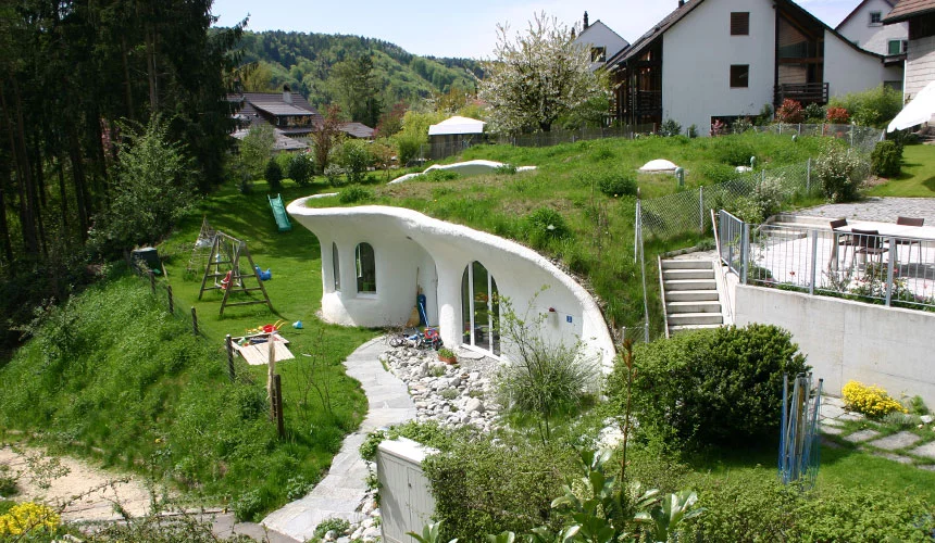 Comprising nine hobbit holes, ranging from three bedroom to seven bedroom dwellings, it's a veritable Shire and covers a plot of 4,000 sq m (43,055 sq ft)