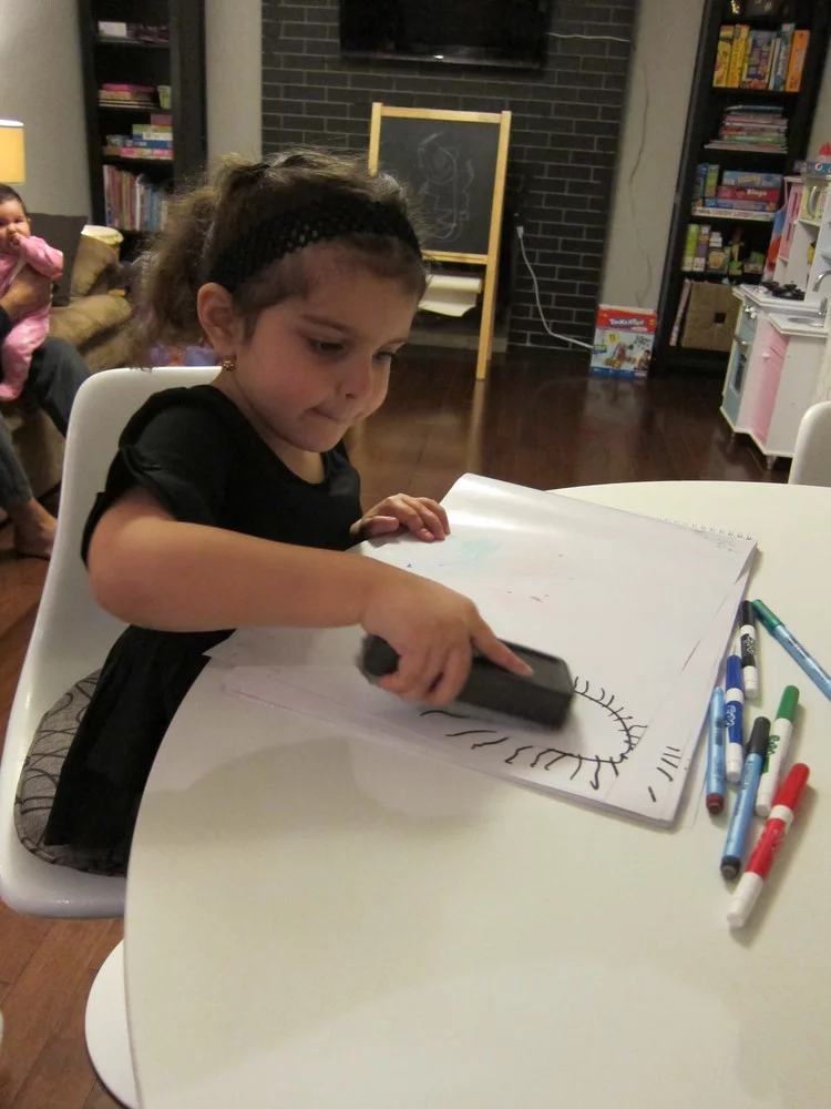 Kids could use Writerase to get creative with pens without any fear of wasting paper