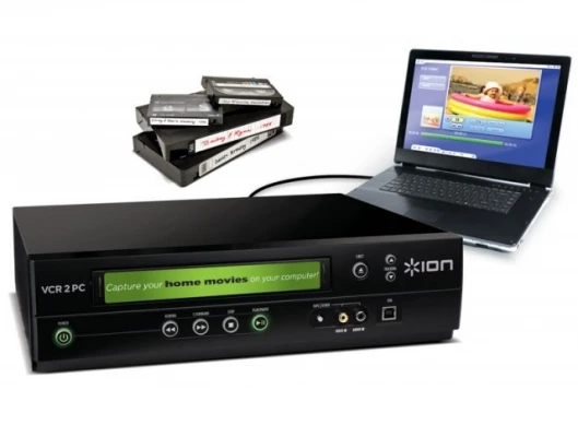 ION's VHS 2 PC videocassette digitiser unit