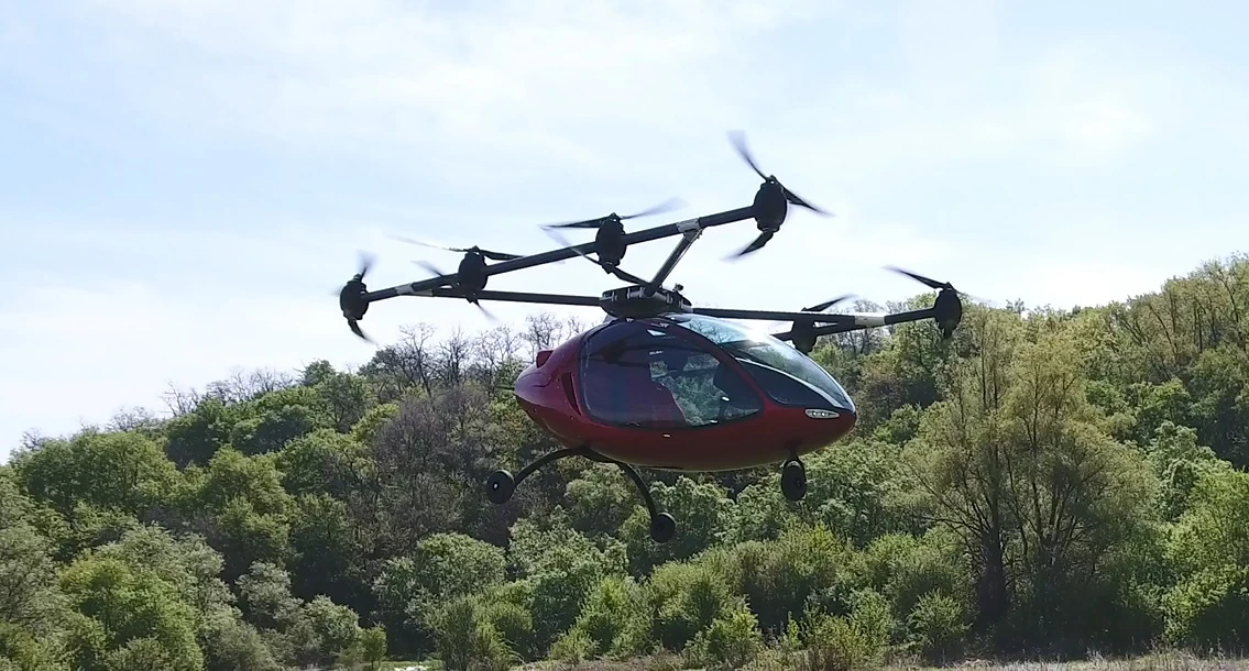 These kinds of short-range pilotless aircraft could have huge ramifications for how people move around cities