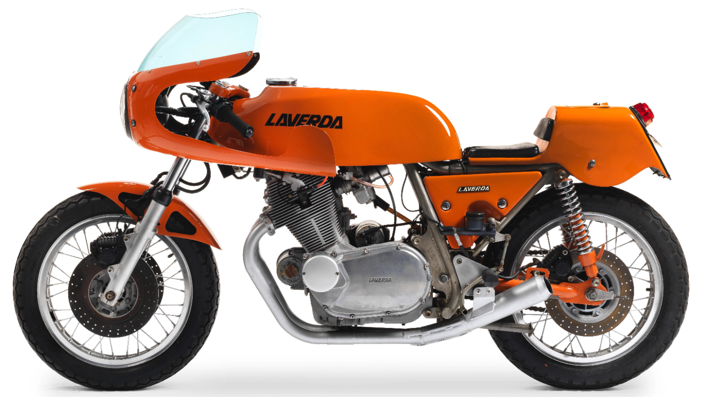 1974 Laverda 750 SFC Price: £34,500 ($45,836)Auction Description