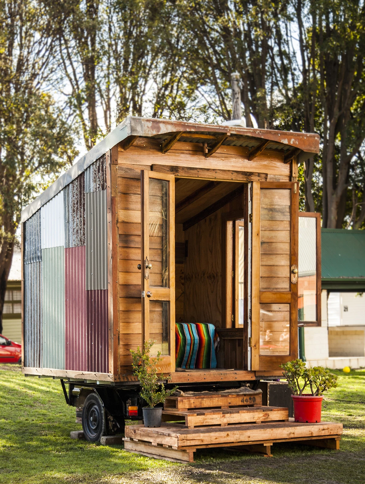 The Tiny was made from an estimated 99 percent recycled materials (Photo: Alicia Fox Photography)