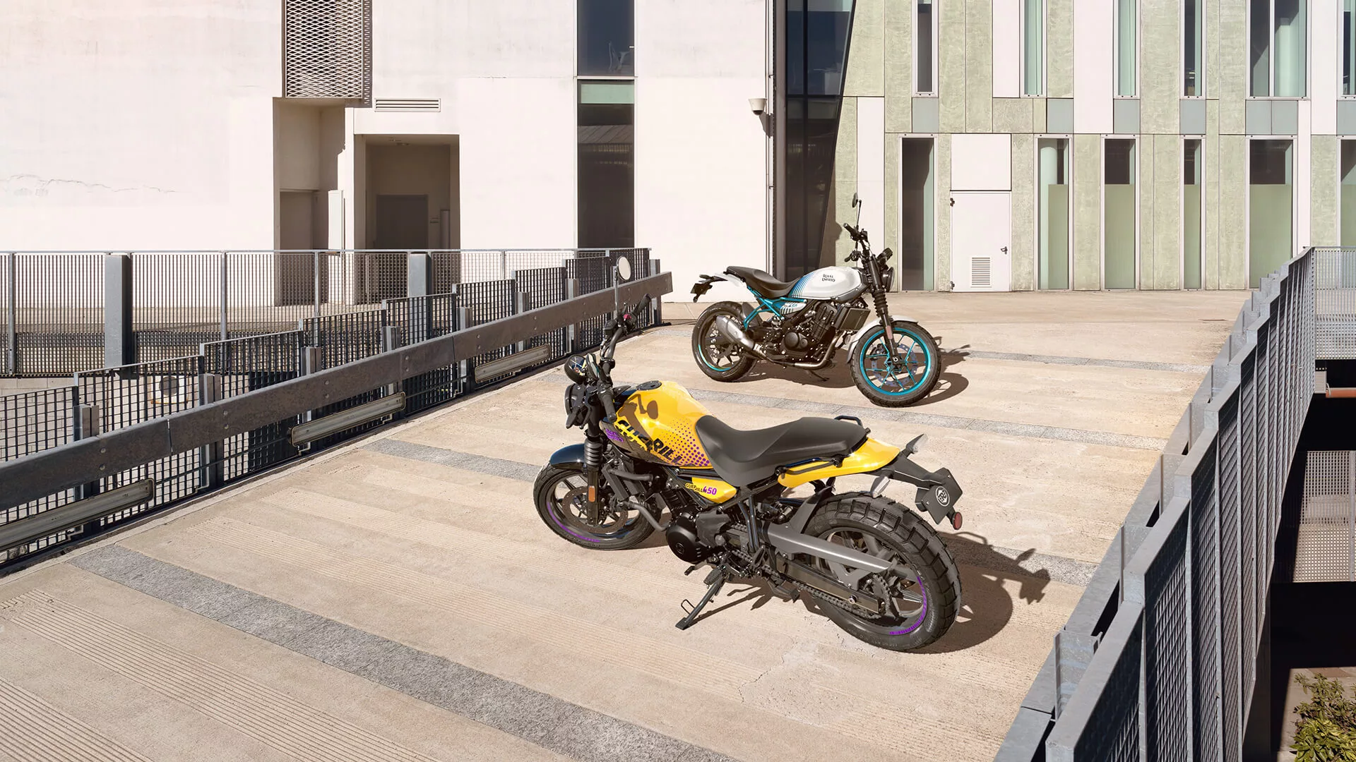 The Guerrilla 450 bridges the gap between the brand's typical 350cc and 650cc motorcycles