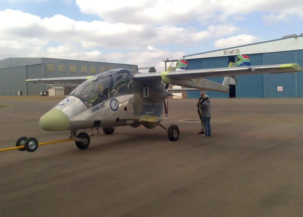 AHRLAC is designed as a high‐performance manned alternative to UAVs