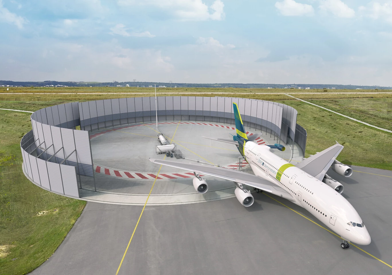 Airbus and ArianeGroup have signed a deal to build the world's first liquid hydrogen refuelling facility at an airport in Toulouse
