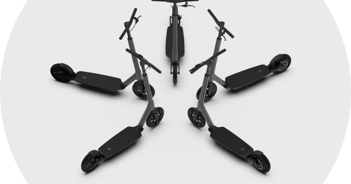 Electric skateboard maker glides out escooter