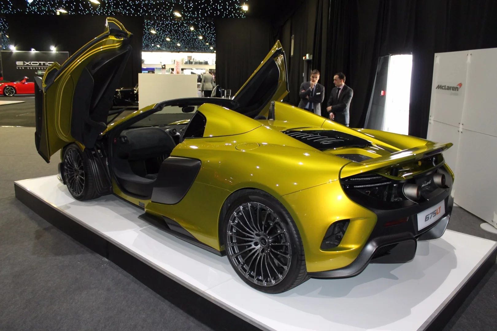 The McLaren 675LT is a track-focused supercar from the British marque