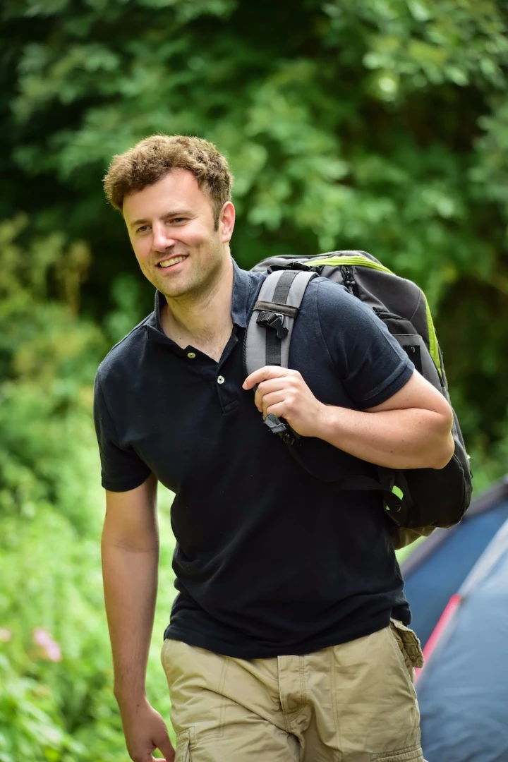 Adventure Tape fixes up a broken backpack strap