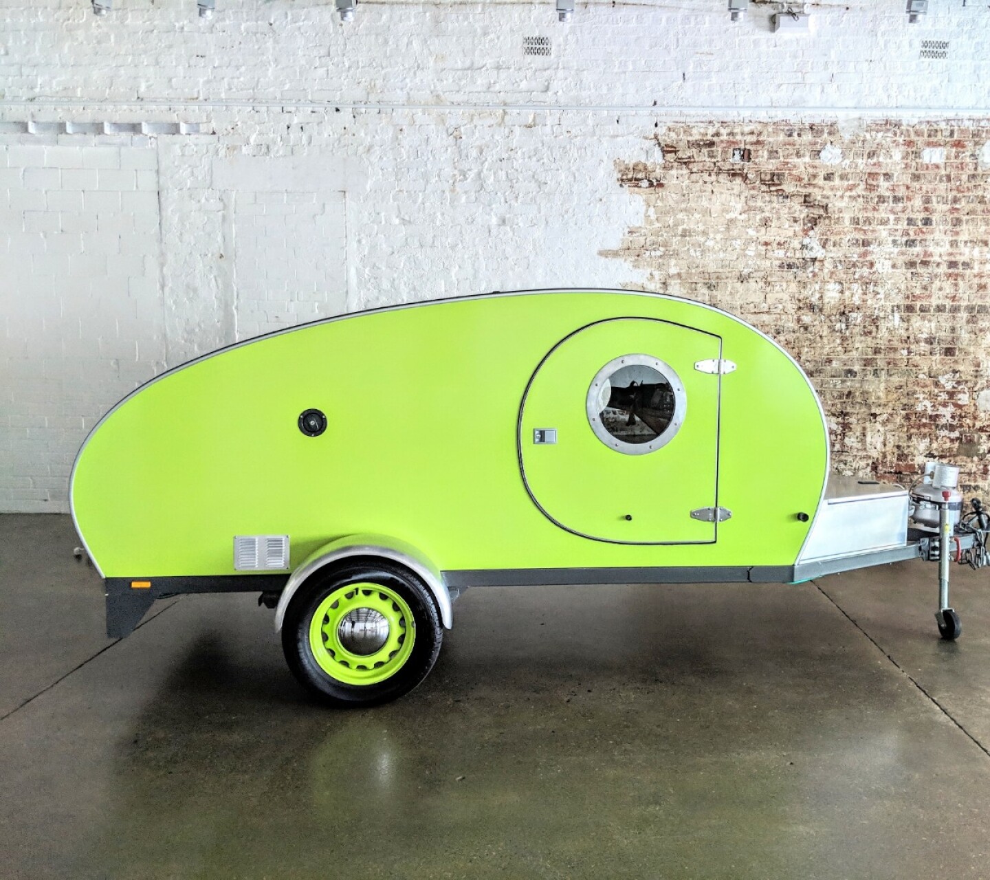 Cool Beans adds extra curves and color to the humble teardrop trailer
