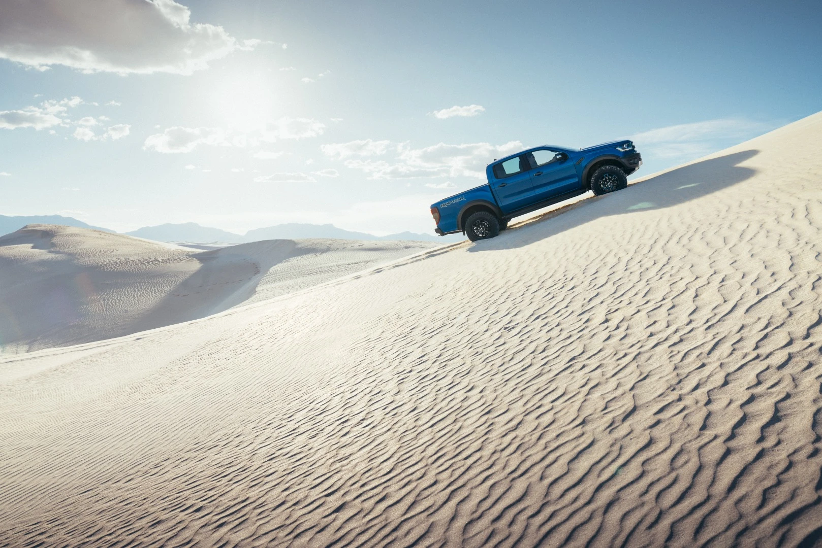 2018 Ford Ranger Raptor: two on-road and 4 off-road driving modes open up a range of capabilities