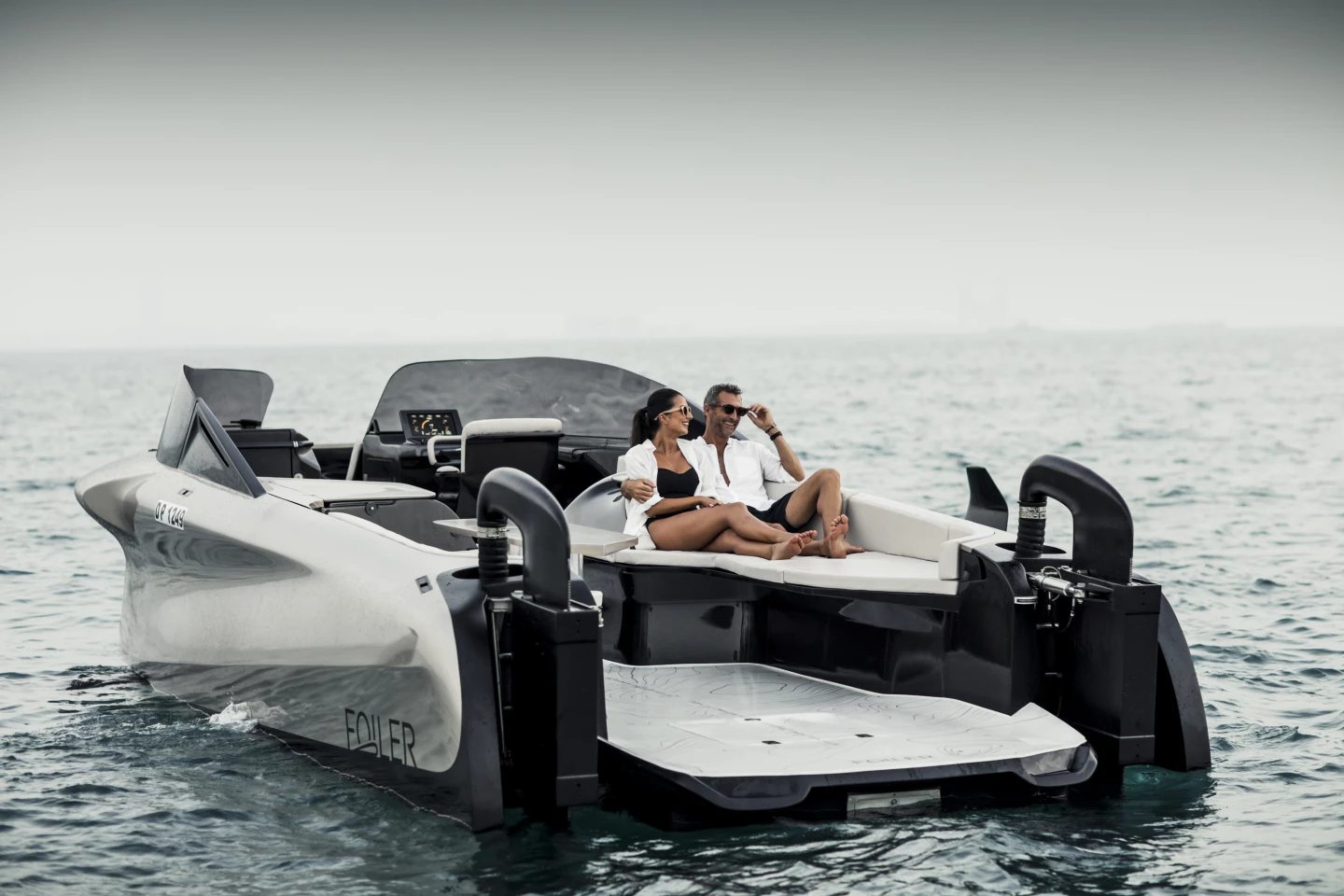 The 2020 Foiler offers plenty of comfort at standstill