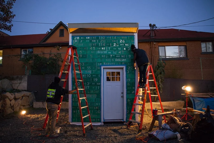 Sawhorse Revolution seeks to develop confident, community-oriented youth through carpentry and craft projects like the Impossible City