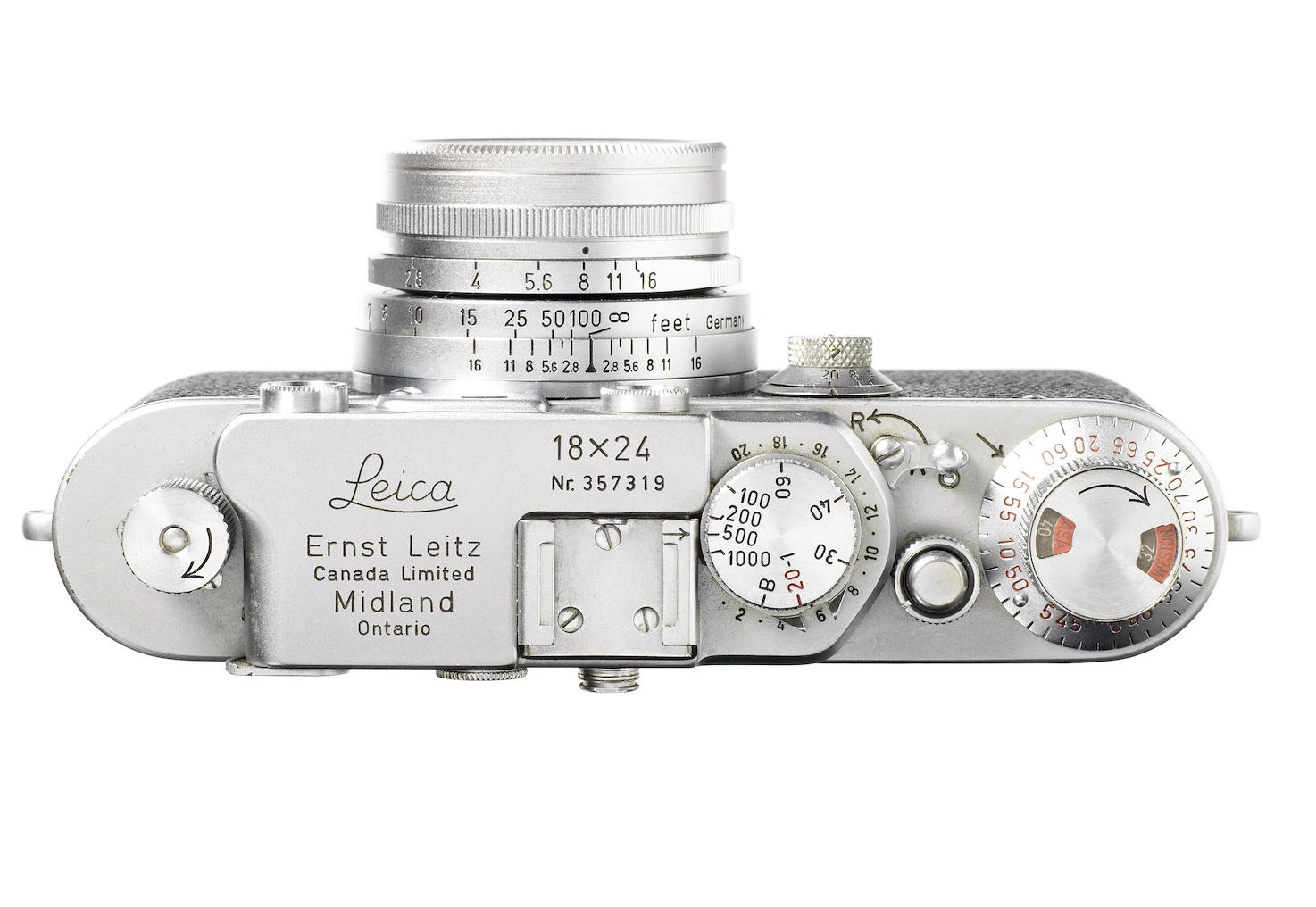 A 1954-1955 Leica 72 is expected to yield at least US$18,000
