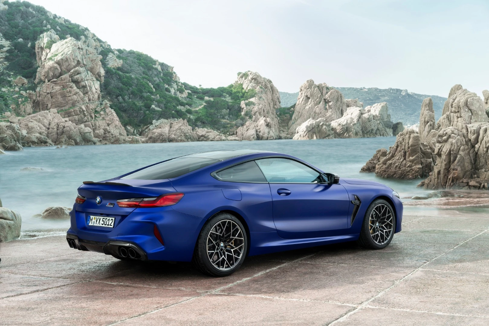 The coupe has a smooth look of its own