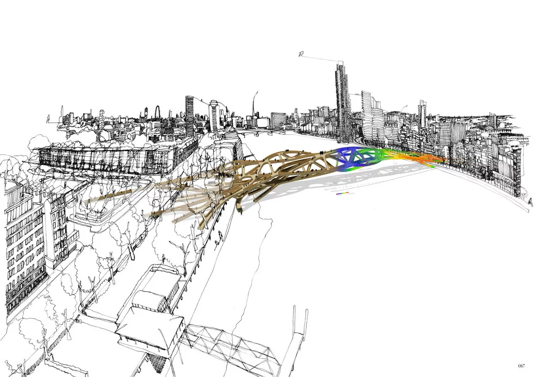 This design has a variety of routes and entry points (Image: NEP Bridge Competition)