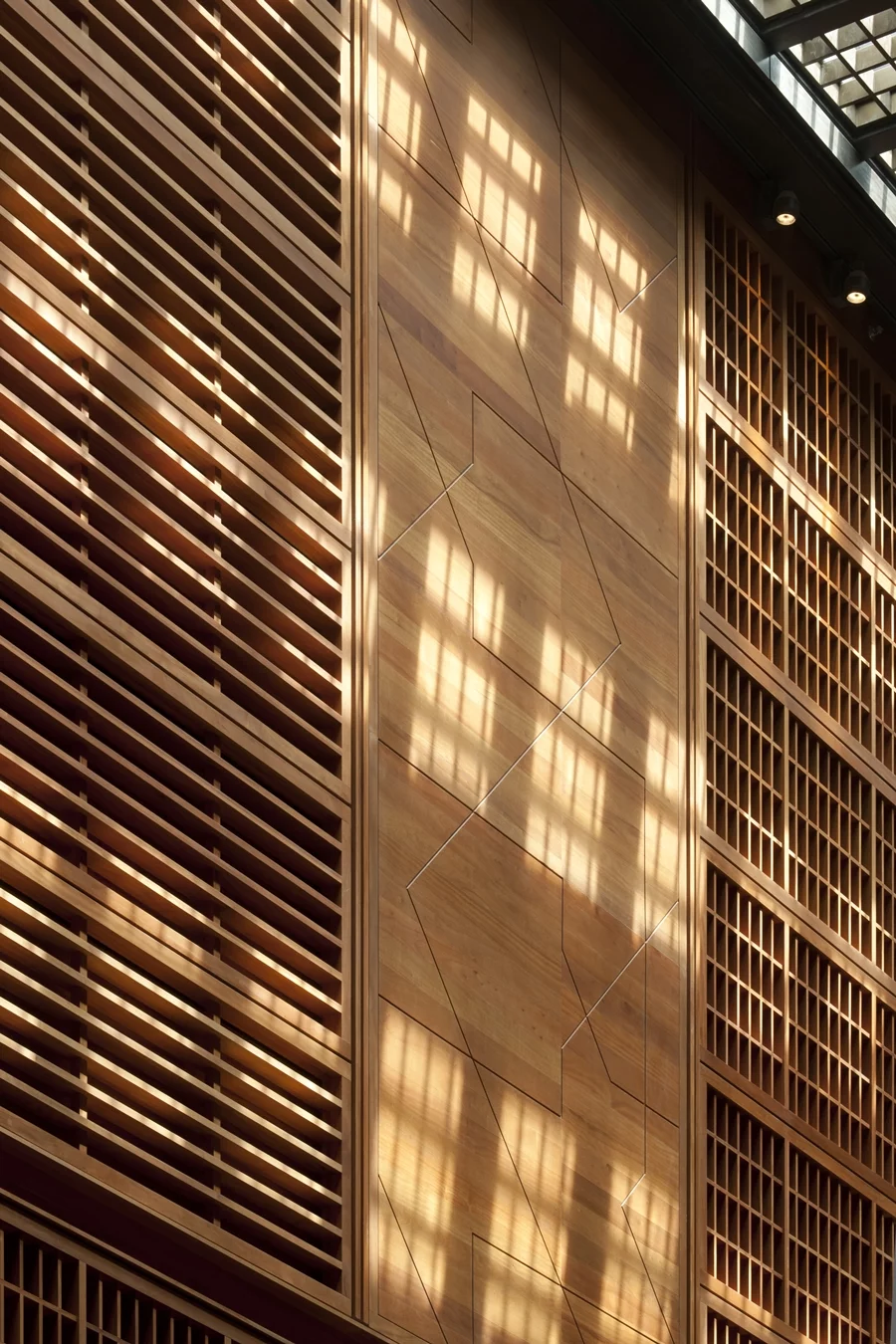 Patterned façades provide shade for the Abu Dhabi Central Market (Photo: Nigel Young / Foster + Partners)