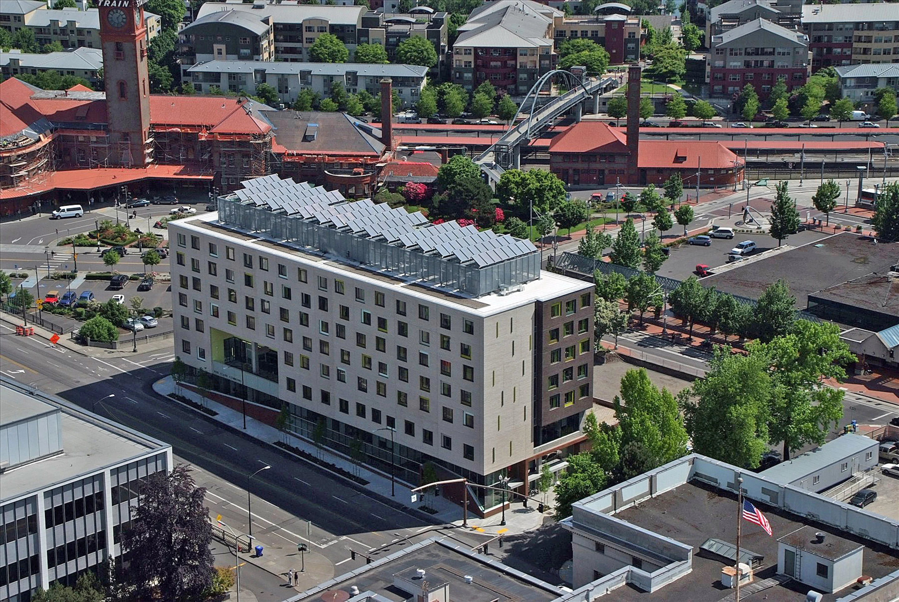 The building is a key part of Portland, Oregon's decade-long effort to combat homelessness (Photo: SkyShots)