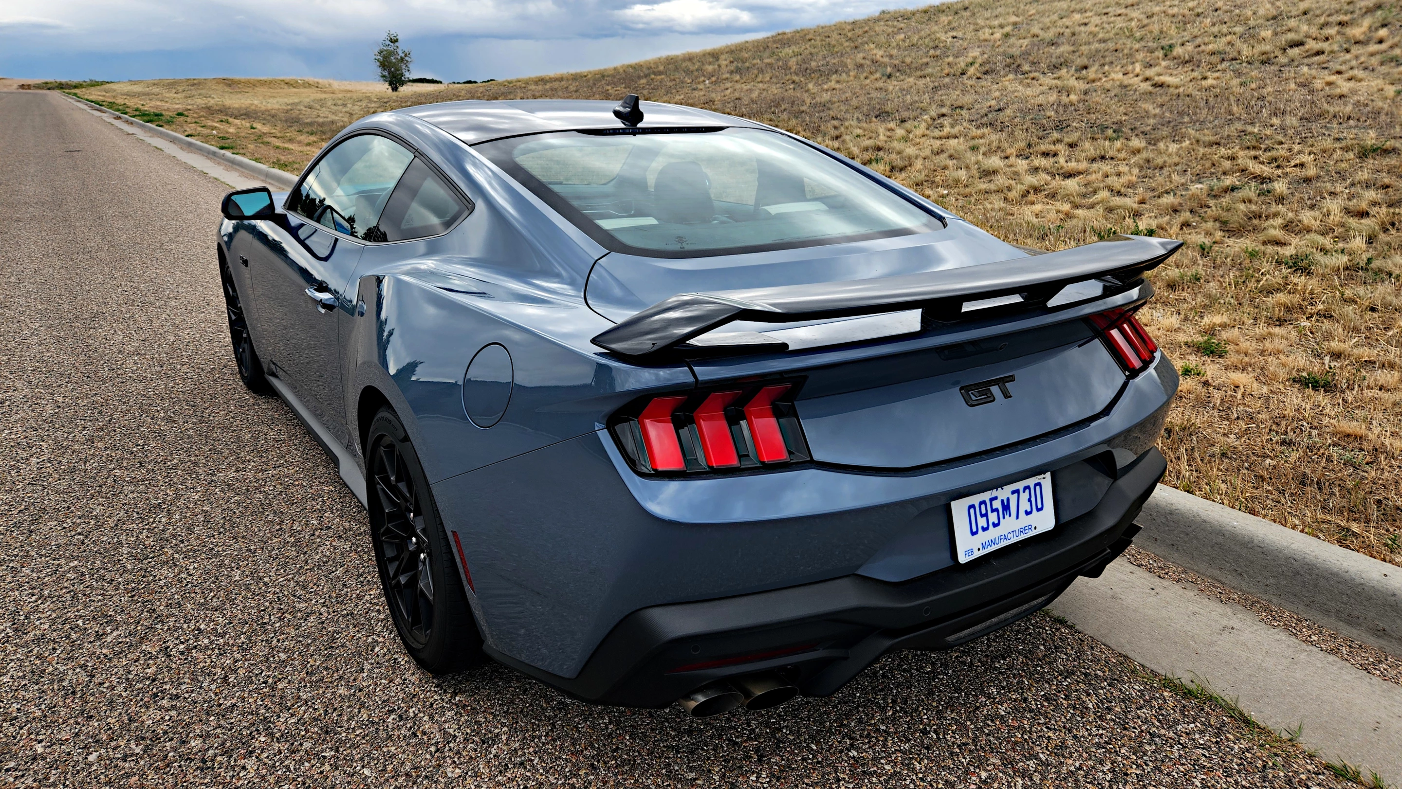 The back seats and trunk of the new 2024 Mustang are a bit roomier
