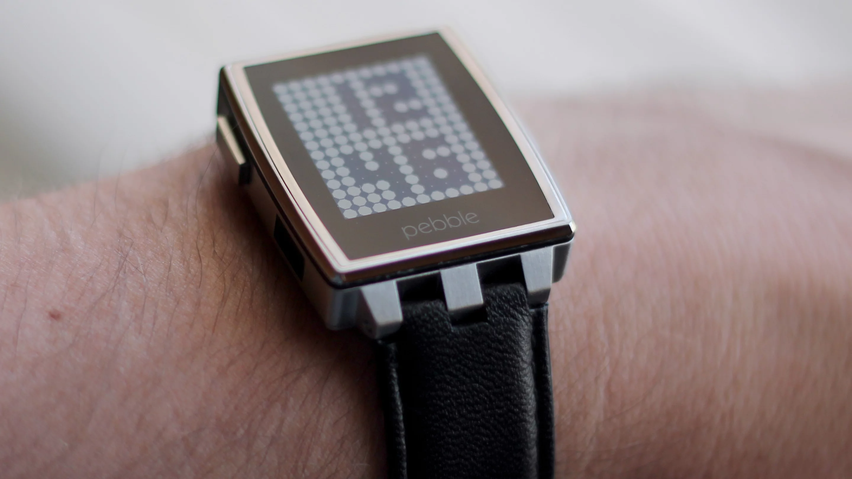 Pebble Steel uses Gorilla Glass for its screen, an upgrade from the standard (plastic) Pebble