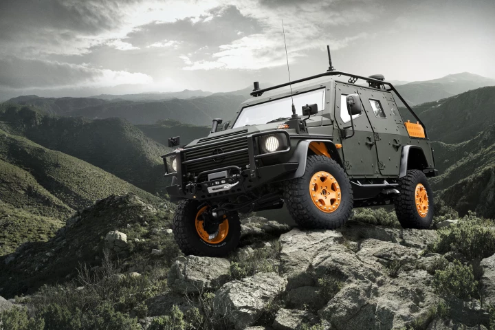 The Mercedes-Benz G-Wagon LAPV 6.X Concept is designed to 'go anywhere'