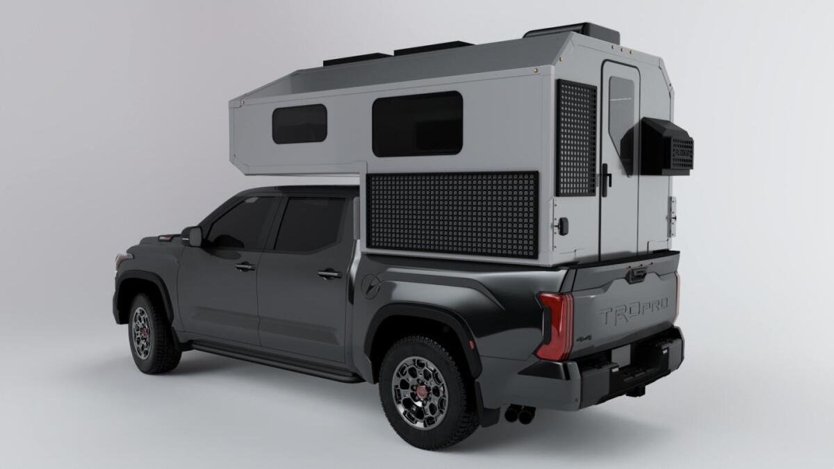 Pop-up camping pioneer shifts gears with ultralight pickup camper