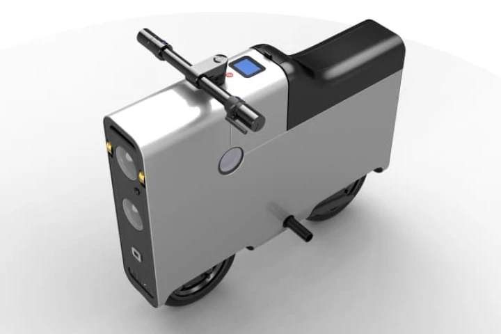 The BOXX scooter will hit 54 mph in top spec