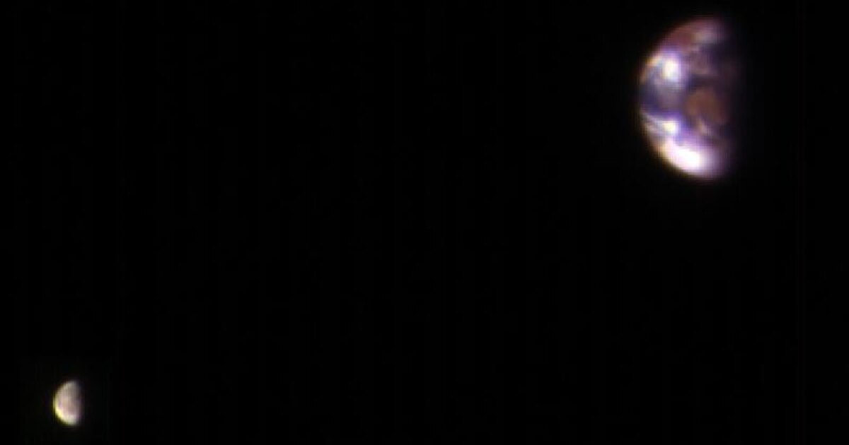 Marseye view delivers new perspective on the Earth and Moon