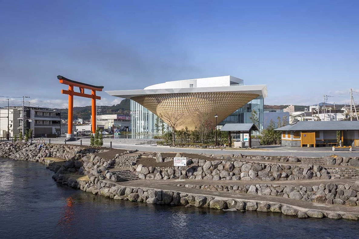 Shigeru Ban's Mt Fuji World Heritage Center