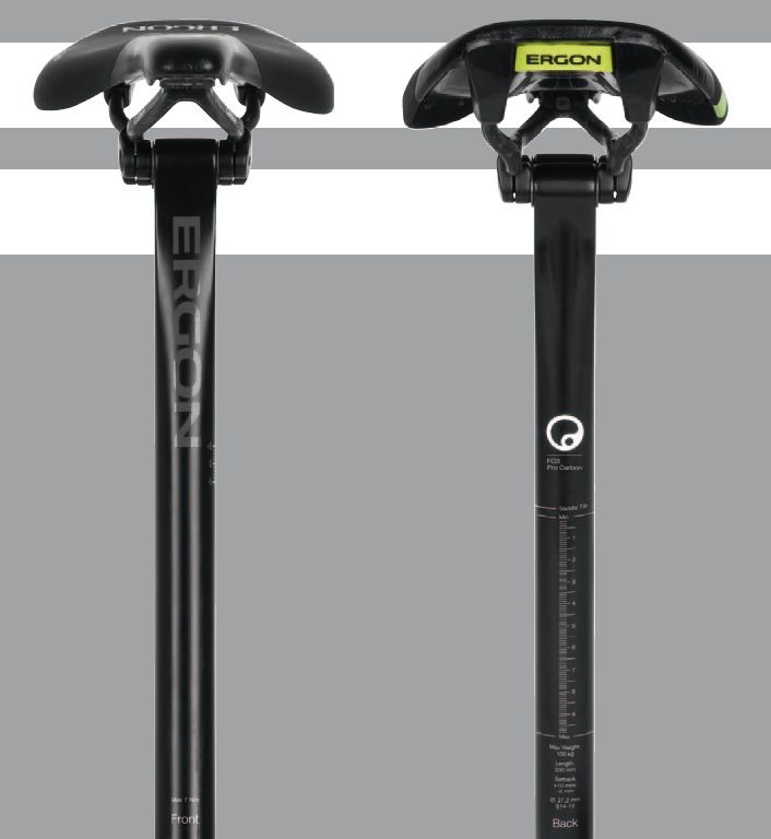 Ergon's CF3 seatpost will put a spring (or two) in your ride