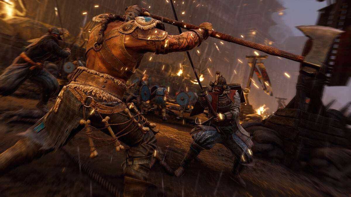 For Honor pits knights, vikings and samurai against each other, in violent melee combat