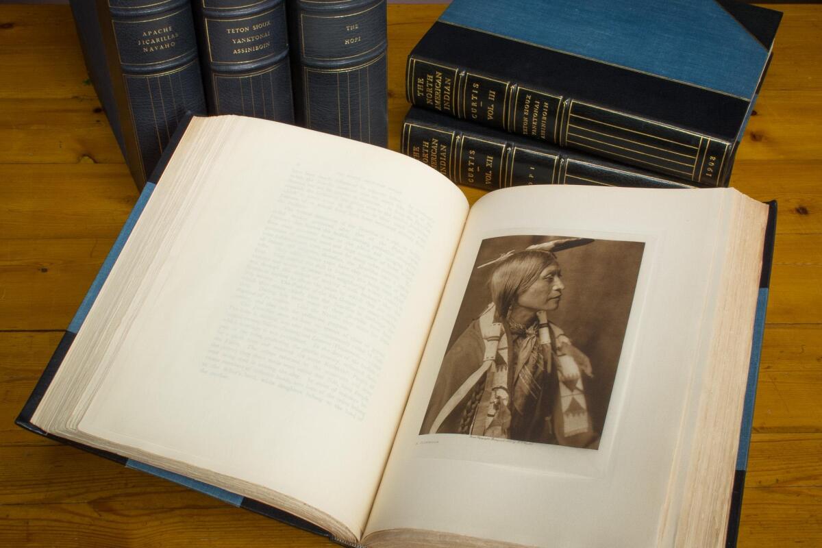 The record price for a complete 40-volume set was established by Christie’s in New York in April 2012 when a complete subscriber's set of Curtis's monumental work fetched $2,882,500 to become one of the most valuable scientific artifacts ever sold at auction. The price of US$950,000 fetched by Santa Fe Art Auction represents a new record for a 20-Volume set.